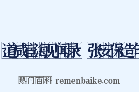 道咸宦海见闻录·张安保造句是什么意思的图片